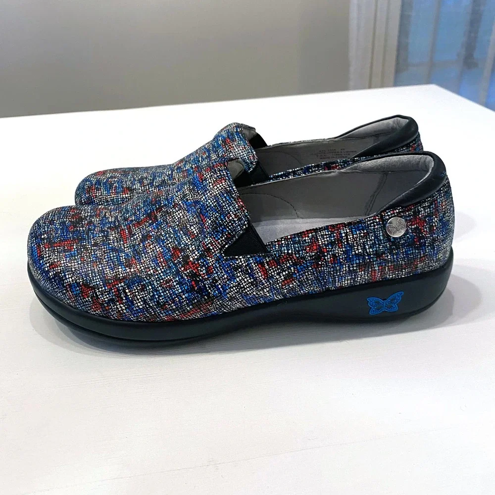 Alegria Women's KEL-7518 Professional Nursing Leather Shoes Sz 9 Whole‎ Shebang - Picture 2 of 10